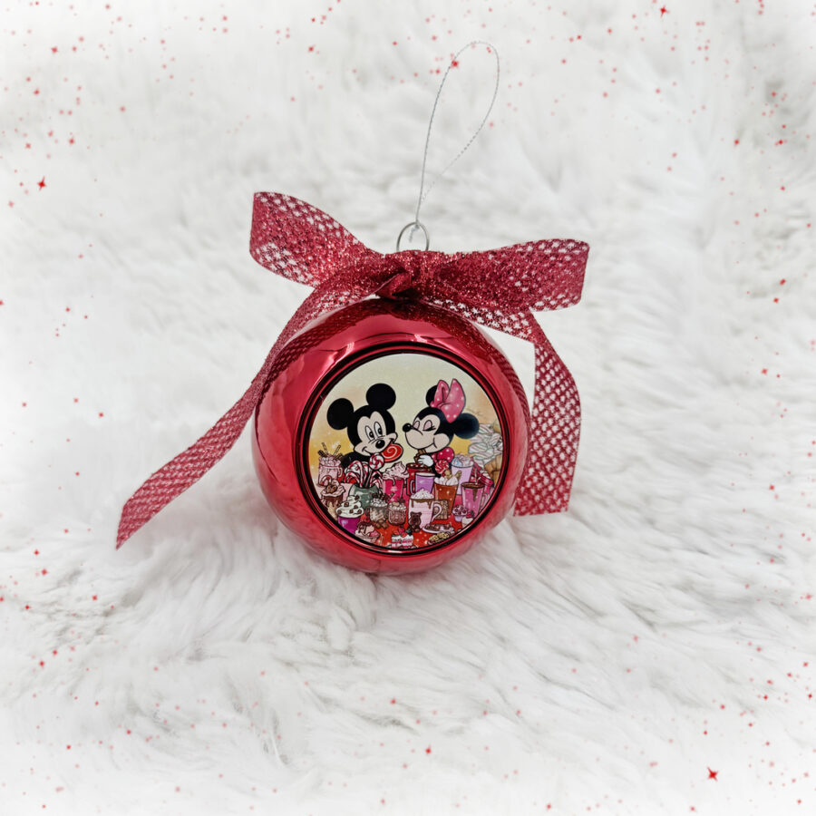 Χριστουγεννιάτικη μπάλα- Μίκυ και Μίνι
