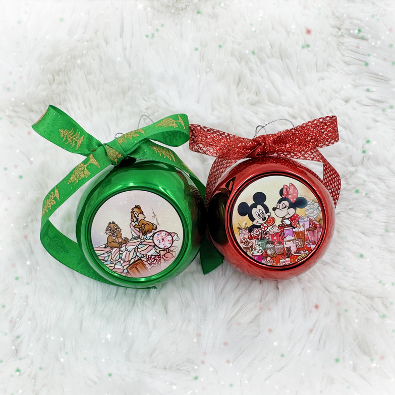 Σε χριστουγεννιάτικες μπάλες- Μίκυ και ήρωες