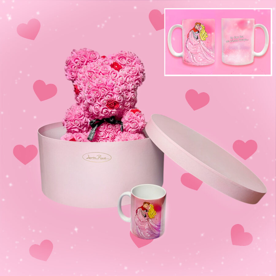 Luxury Big  Pink Gift Box 1 - Image 2