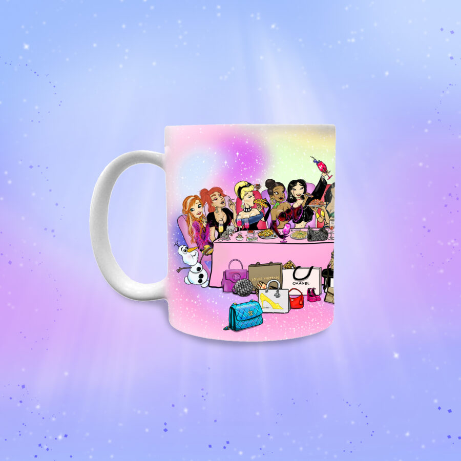 Πριγκιπικό δείπνο -κούπα με όλες τις πριγκίπισσες