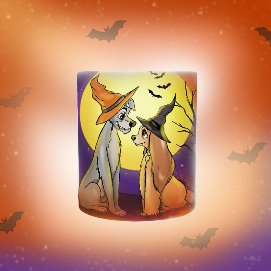 Halloween κούπα η Λαίδη και Αλήτης